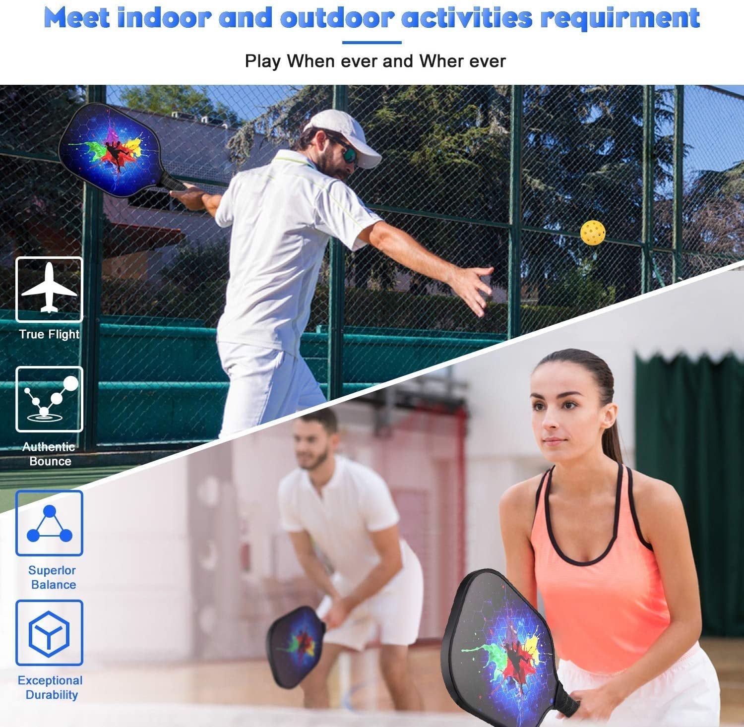 Best Pickleball Paddles For Control Vs Power (2026)