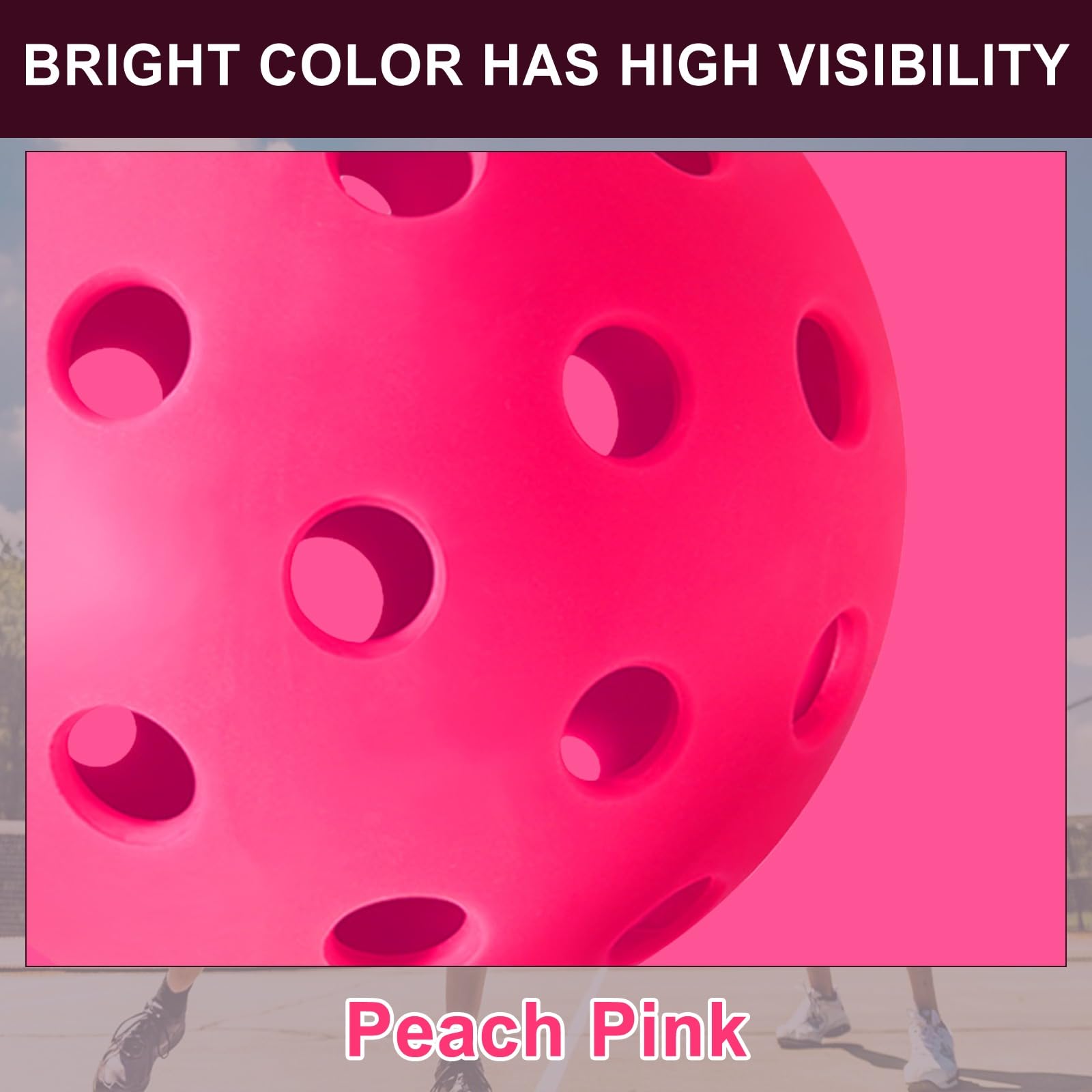 GearPickle™ Tournament Grade Outdoor Balls (40 Holes)