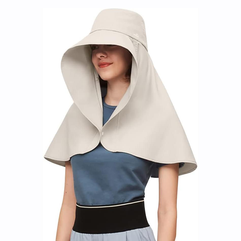 Beach Sun Hat, Neck UV Protection Sun Hat - Image 3