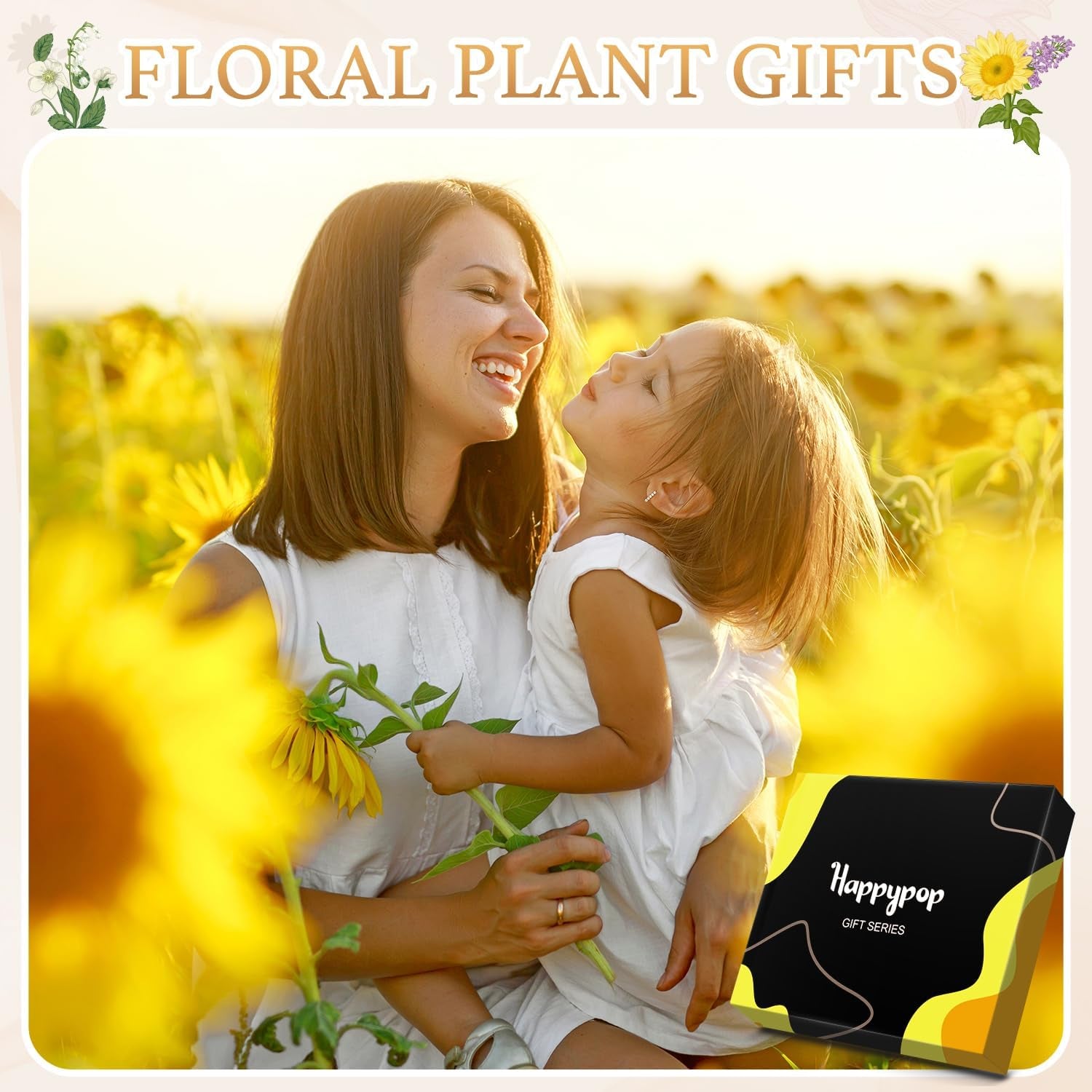 Plant Gifts - Stawberry Banana Pickle Cherry Sunflower Socks for Women