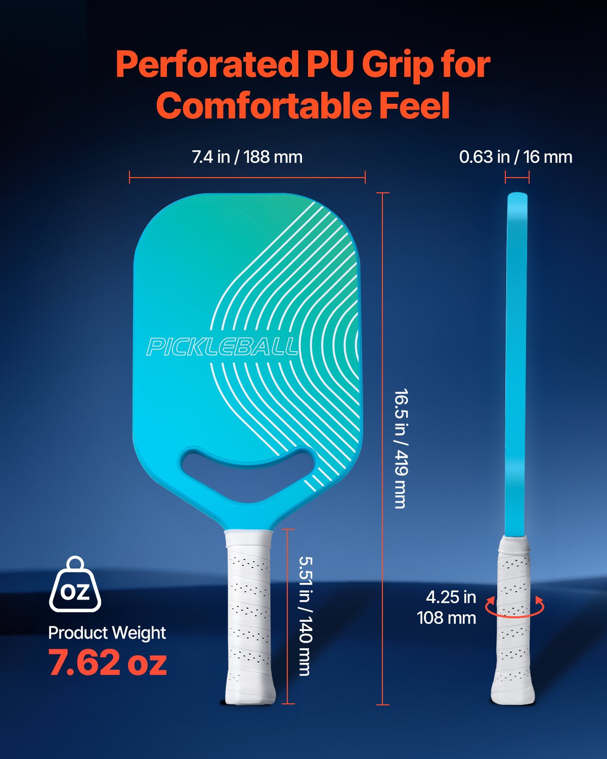 GearPickle™ AeroDrive Performance Paddle (Power Series)