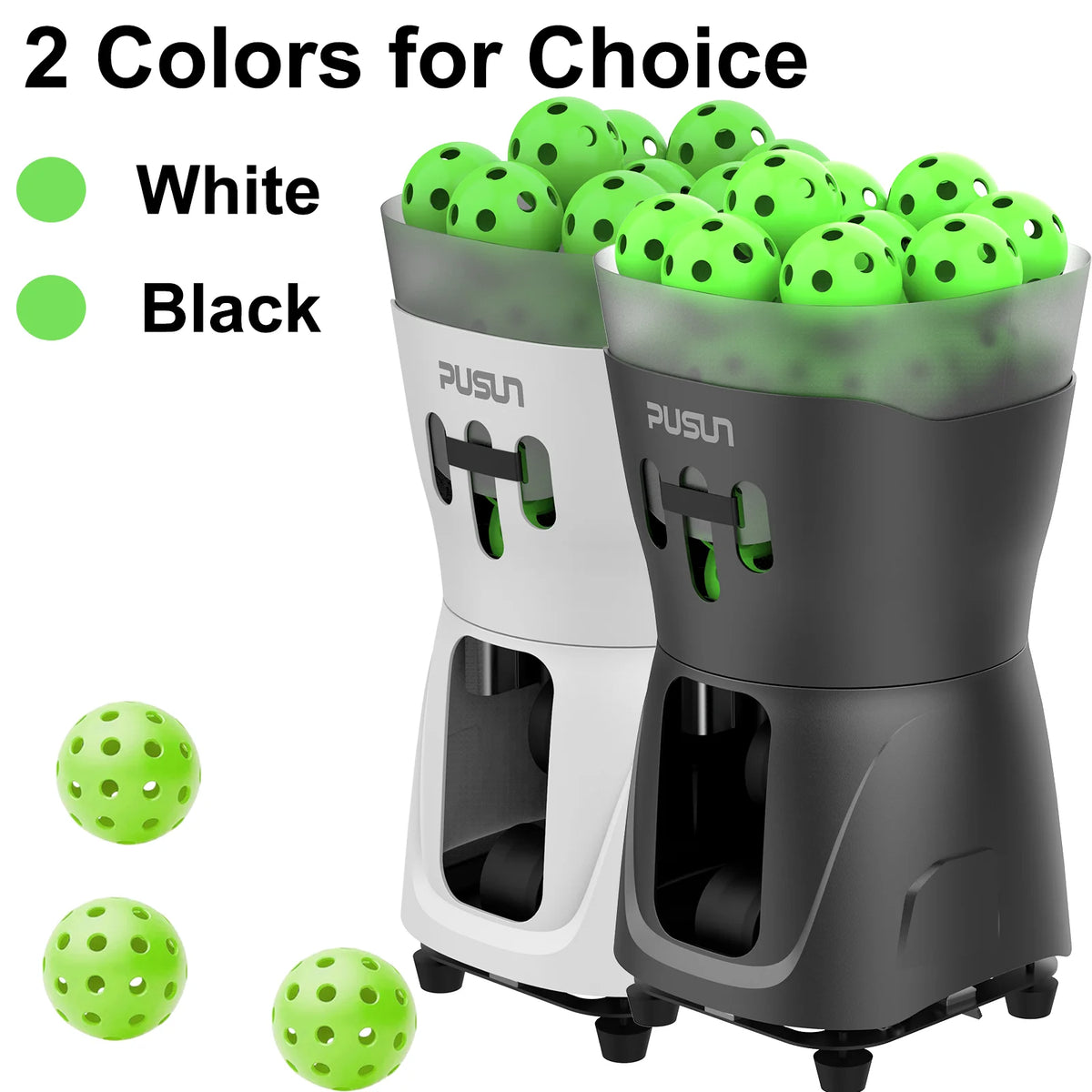 PUSUN PP-Mini Pro Pickleball Machine with App & Remote Control