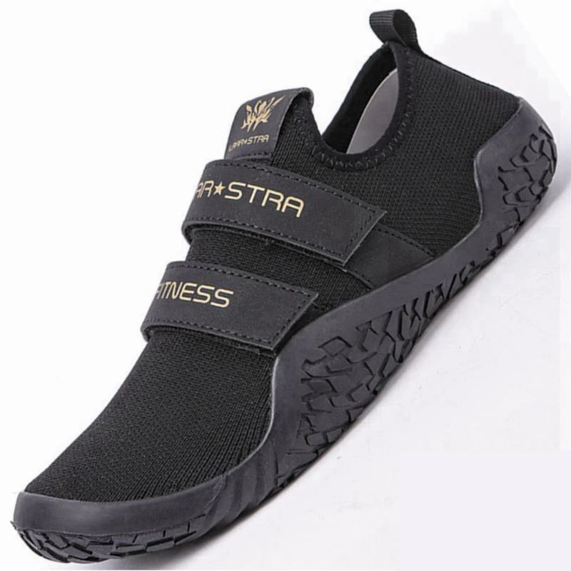 Barefoot Deadlift Shoes for Men and Women - Weightlifting Squat Sneakers with Non-Slip Rubber Sole and EVA Insole