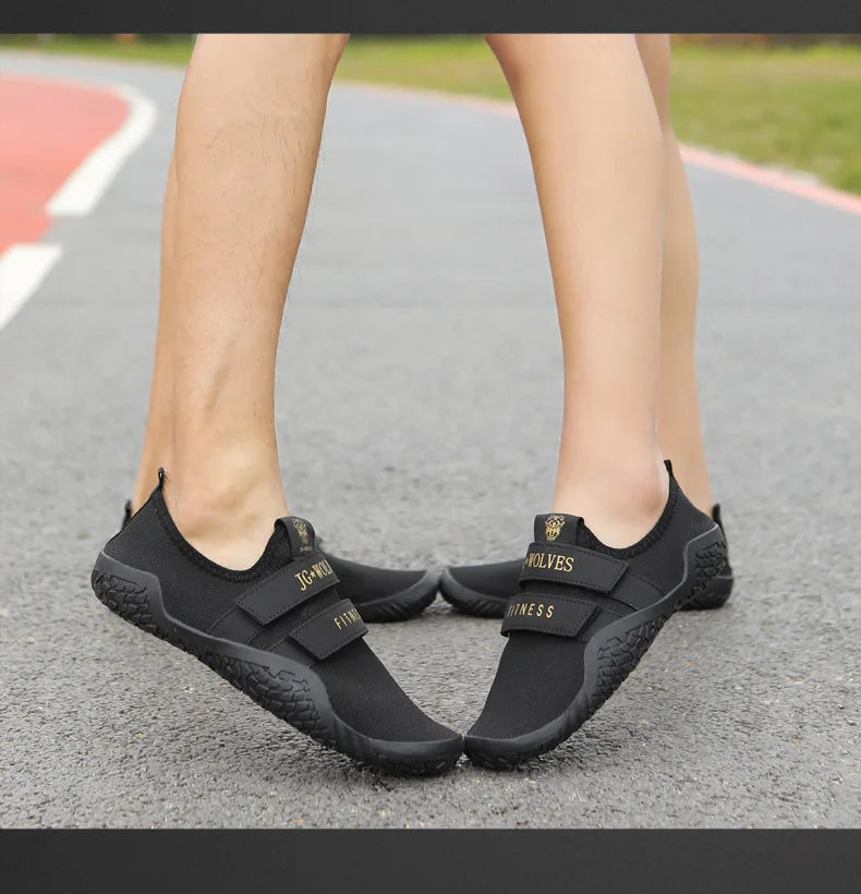 Barefoot Deadlift Shoes for Men and Women - Weightlifting Squat Sneakers with Non-Slip Rubber Sole and EVA Insole