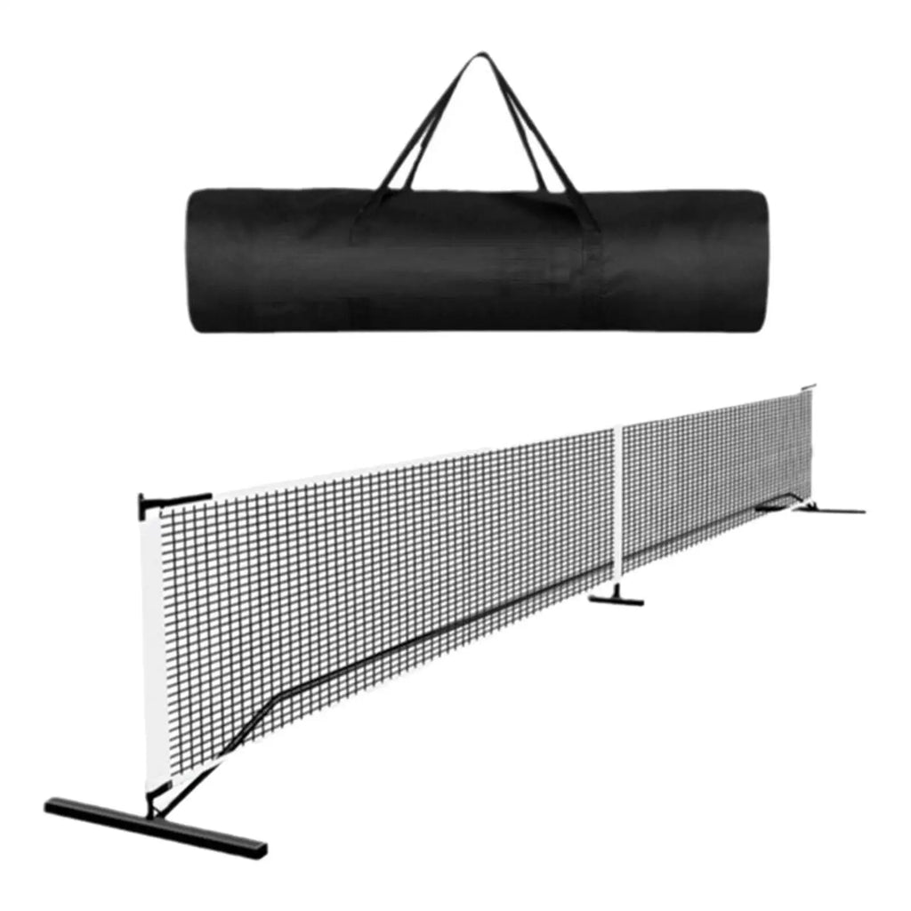 Portable Pickleball Net System, 22 Ft Metal Frame with Carrying Bag
