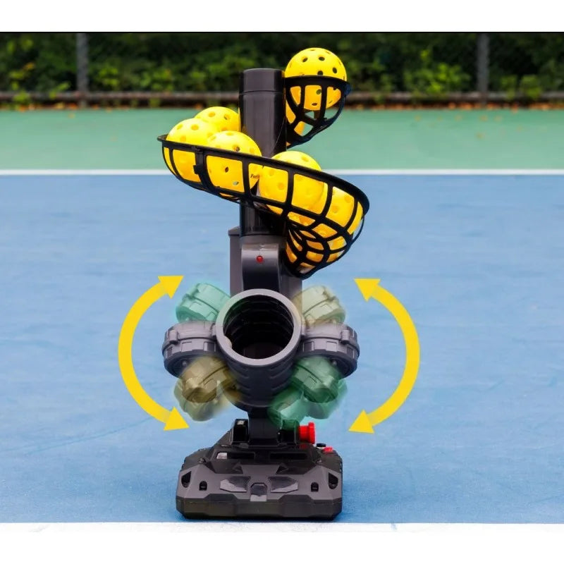 Compact Auto Pickleball Serving Machine for Practice