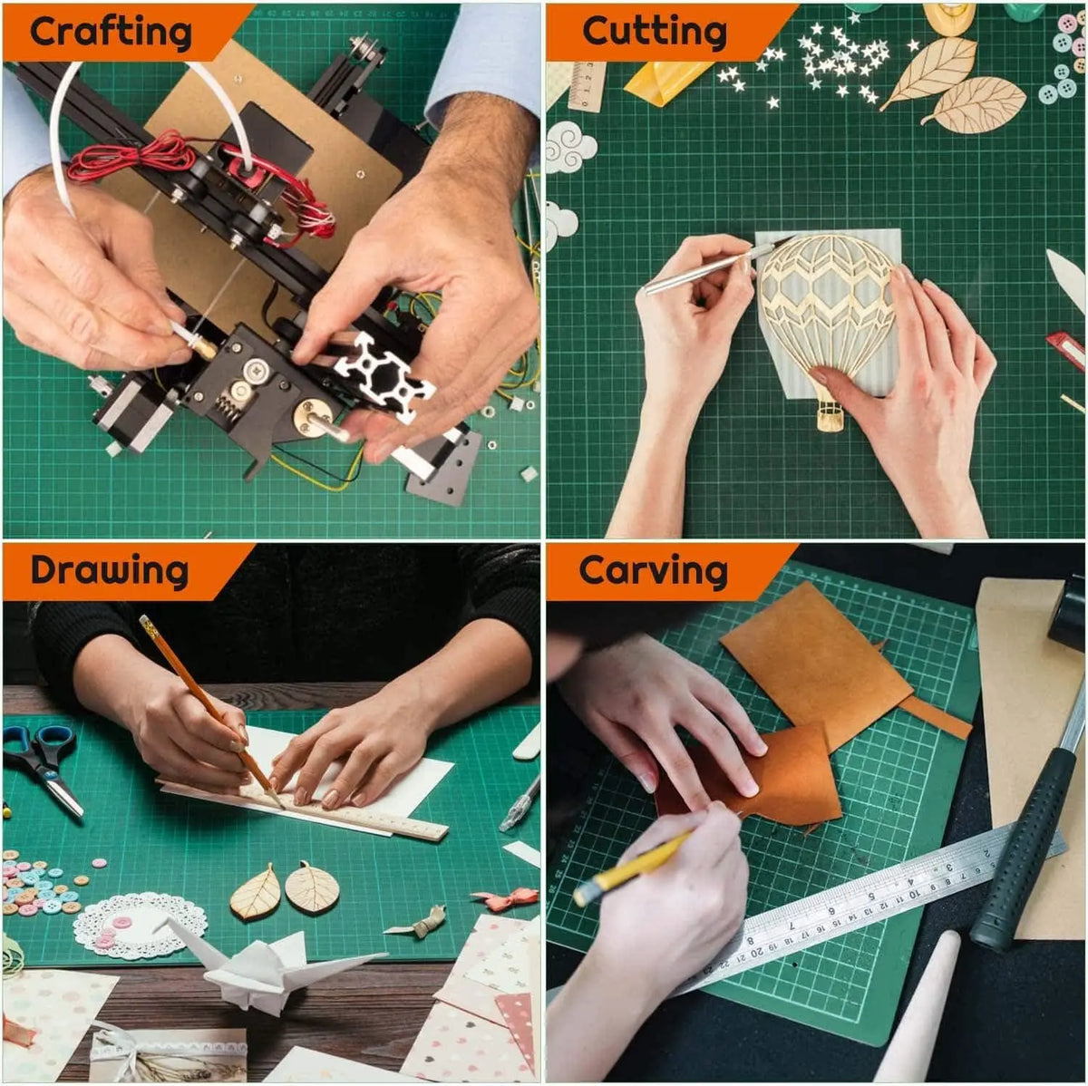 13-Piece Halloween Pumpkin Carving Kit - Stainless Steel Sculpting and Cutting Tools