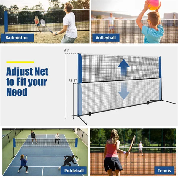 GearPickle™ Multi-Sport Family Net System (Adjustable Height)
