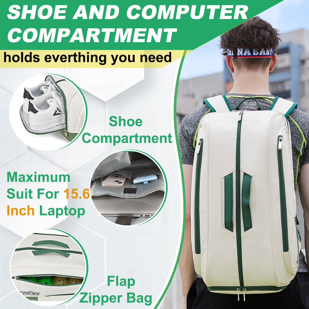 GearPickle™ Pro Tour Pickleball Backpack (Shoe Compartment)