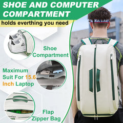 Pro Tour Pickleball Backpack with Shoe Compartment