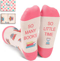 School Gift Ideas - Funny Graduation Big Dill Pickle Socks Book Lover Gifts
