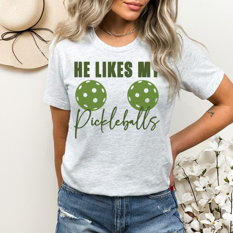 Pickleball Couple Shirt, Funny Pickleball T-Shirt, Funny Couples Shirts, Matching Pickle Ball Team, Couple Tee Gift for Pickleball Player