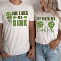 Pickleball Couple Shirt, Funny Pickleball T-Shirt, Funny Couples Shirts, Matching Pickle Ball Team, Couple Tee Gift for Pickleball Player